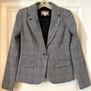 Merona Women's Blazer -- black and white -- Size 2